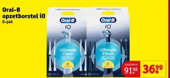 Kruidvat Oral-B opzetborstel io aanbieding