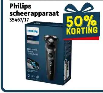 Kruidvat Philips scheerapparaat S5467/17 aanbieding