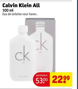Kruidvat Calvin Klein All aanbieding