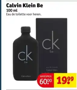 Kruidvat Calvin Klein Be aanbieding