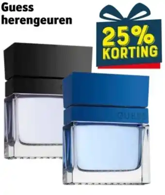 Kruidvat Guess herengeuren aanbieding