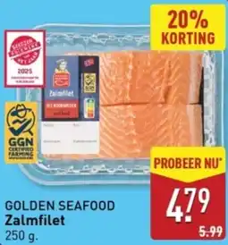 ALDI GOLDEN SEAFOOD Zalmfilet aanbieding