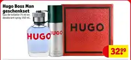 Kruidvat Hugo Boss Man geschenkset aanbieding