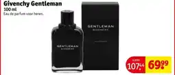 Kruidvat Givenchy Gentleman aanbieding