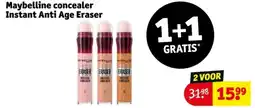 Kruidvat Maybelline concealer Instant Anti Age Eraser aanbieding