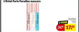 Kruidvat L'Oréal Paris Paradise mascara aanbieding