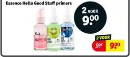 Kruidvat Essence Hello Good Stuff primers aanbieding