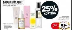 Kruidvat Korean skin care aanbieding