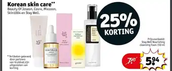 Kruidvat Korean skin care aanbieding
