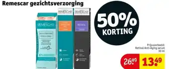 Kruidvat Remescar gezichtsverzorging aanbieding
