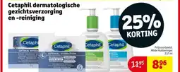 Kruidvat Cetaphil dermatologische gezichtsverzorging en -reiniging aanbieding