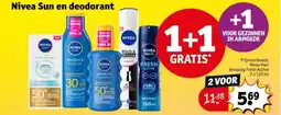 Kruidvat Nivea Sun en deodorant aanbieding