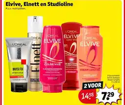 Kruidvat Elvive, Elnett en Studioline aanbieding
