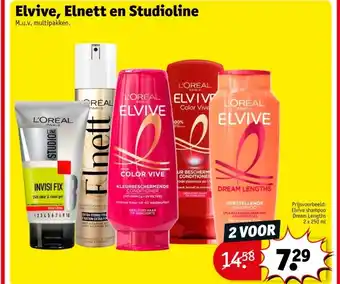Kruidvat Elvive, Elnett en Studioline aanbieding