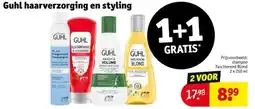 Kruidvat Guhl haarverzorging en styling aanbieding