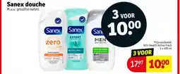 Kruidvat Sanex douche aanbieding