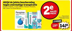 Kruidvat Altijd de juiste bescherming tegen overmatige transpiratie aanbieding