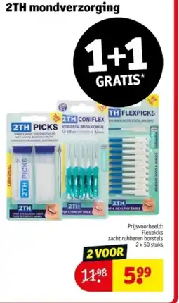 Kruidvat 2TH mondverzorging aanbieding