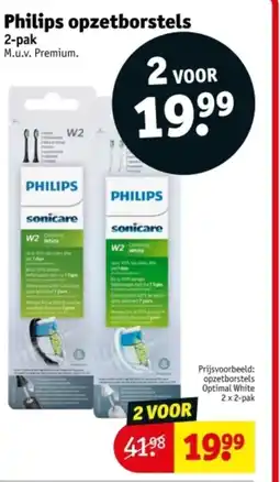 Kruidvat Philips opzetborstels aanbieding