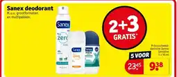 Kruidvat Sanex deodorant aanbieding