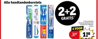Kruidvat Alle handtandenborstels aanbieding