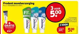 Kruidvat Prodent mondverzorging aanbieding