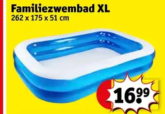 Kruidvat Familiezwembad XL aanbieding