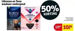 Kruidvat Libresse en Tena aanbieding