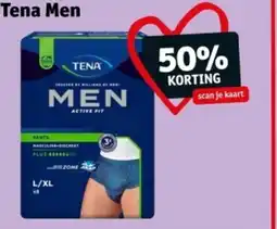 Kruidvat Tena Men aanbieding