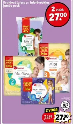 Kruidvat Kruidvat luiers en luierbroekjes aanbieding