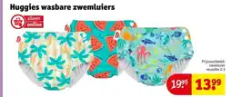 Kruidvat Huggies wasbare zwemluiers aanbieding