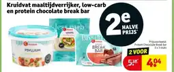 Kruidvat Kruidvat maaltijdverrijker, low-carb en protein chocolate break bar aanbieding