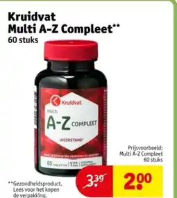 Kruidvat Kruidvat Multi A-Z Compleet aanbieding