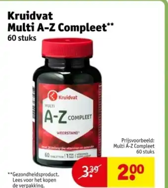 Kruidvat Kruidvat Multi A-Z Compleet aanbieding