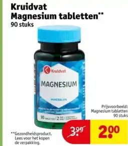Kruidvat Kruidvat Magnesium tabletten aanbieding