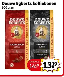 Kruidvat Douwe Egberts koffiebonen aanbieding