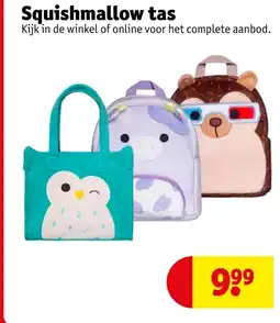 Kruidvat Squishmallow tas aanbieding
