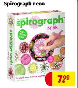 Kruidvat Spirograph neon aanbieding