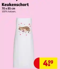 Kruidvat Keukenschort aanbieding