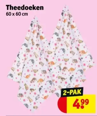 Kruidvat Theedoeken aanbieding