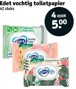 Kruidvat Edet vochtig toiletpapier aanbieding