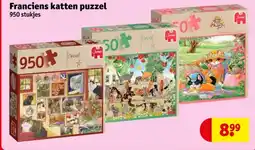 Kruidvat Franciens katten puzzel aanbieding