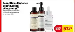 Kruidvat Dear, Klairs Radiance Boost Korean skincare set aanbieding
