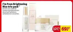 Kruidvat I'm From Brightening Rice trio pack aanbieding