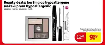 Kruidvat op hypoallergene make-up van Hypoallergenic aanbieding