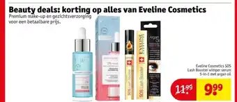 Kruidvat op alles van Eveline Cosmetics aanbieding