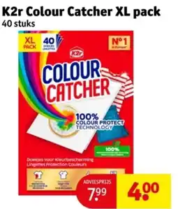 Kruidvat K2r Colour Catcher XL pack aanbieding
