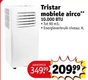 Kruidvat Tristar mobiele airco* aanbieding