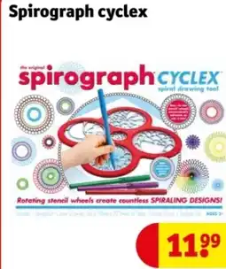 Kruidvat Spirograph cyclex aanbieding