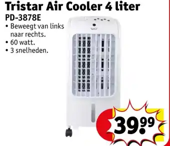 Kruidvat Tristar Air Cooler 4 liter PD-3878E aanbieding